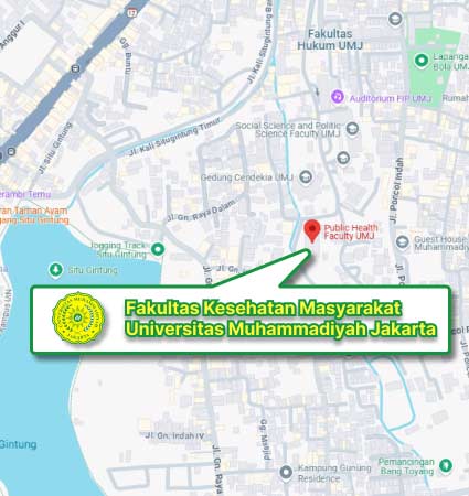 Locations and Maps FKM UMJ Programreguler Nomor